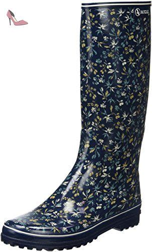 Aigle Venise Print Botte De Pluie Femme Multicolore Hashley