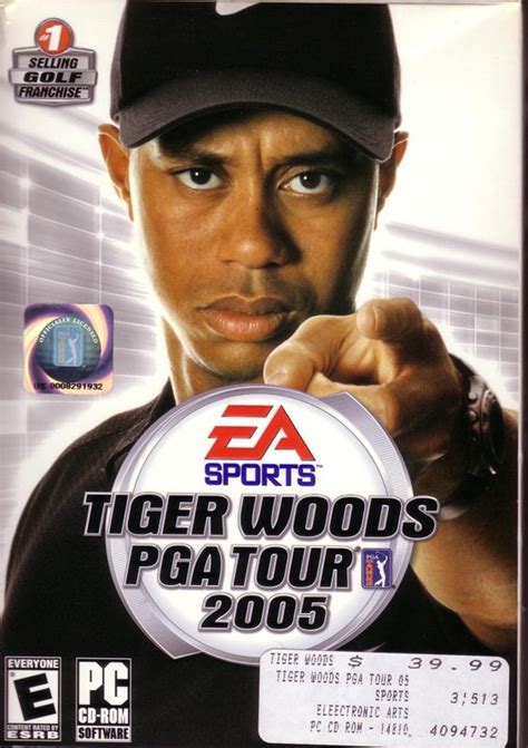 Tiger Woods PGA Tour 2005 (2004) Windows box cover art - MobyGames