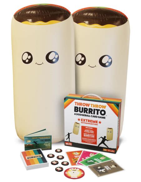 Throw Throw Burrito Edición Extrema para Exteriores Juego de Mesa