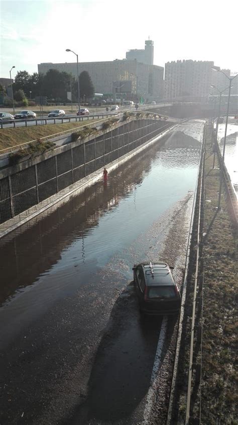 Zalane Katowice Po Burzy Dziennik Zachodni