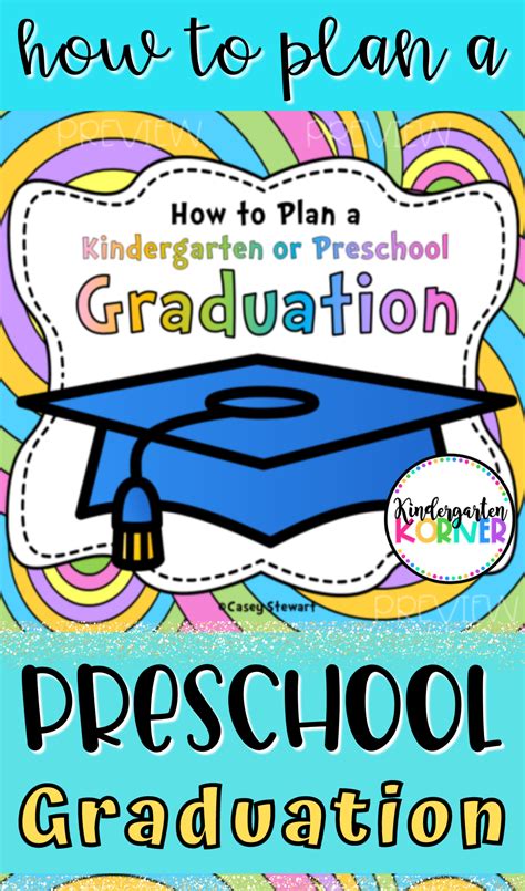 How To Plan A Preschool Graduation Ideas And Tips For Teachers Preschool Graduation Theme