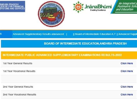 Ap Inter Supplementary Results 2022 Declared Updates Bieap Inter