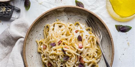 Authentieke Italiaanse Pasta Carbonara Recept Tijd Voor Koken