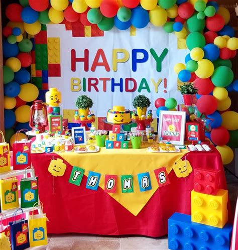 The Cutest Lego-Themed Party Ideas - Stylish Celebrations