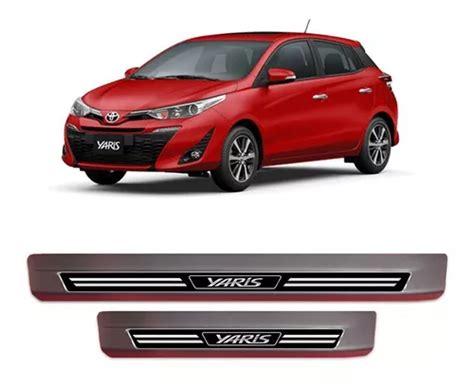 Soleira De Porta Yaris 2018 2023 Resinada Modelo Elegance