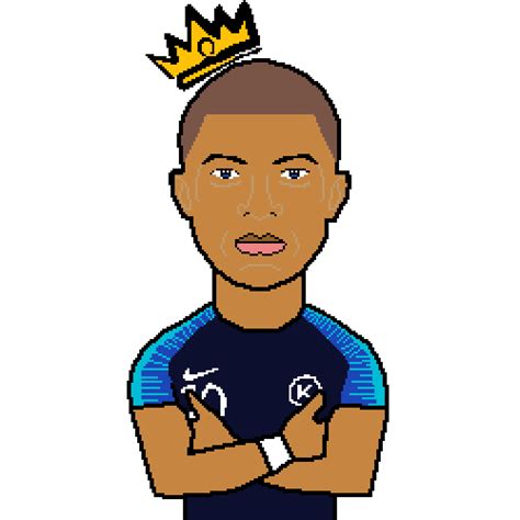 Pixilart - Kylian Mbappe by jaleng368