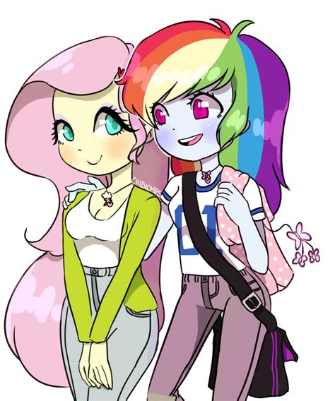 Rainbow dash x Fluttershy by Chibicmps on DeviantArt