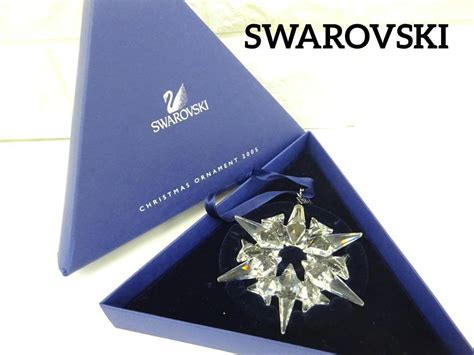 割引クーポン Swarovski 2007年 雪の結晶 クリスマス限定 オーナメント クリスマス Ifkbmehu