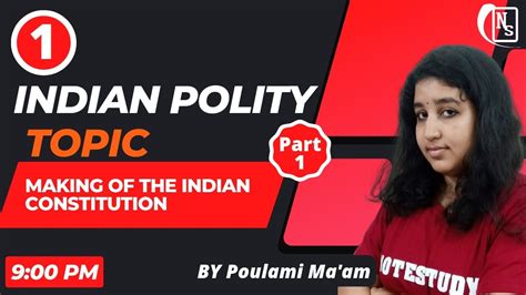 Indian Polity WBCS Making Of The Indian Constitution Part 1 NoteStudy