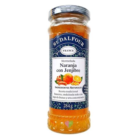 Mermelada Naranja Con Jengibre St Dalfour X Gramos Amarte Market