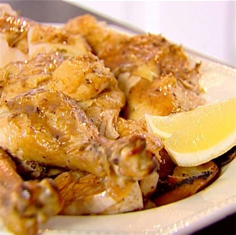 Lemon and Garlic Roast Chicken - Cooking TV Recipes