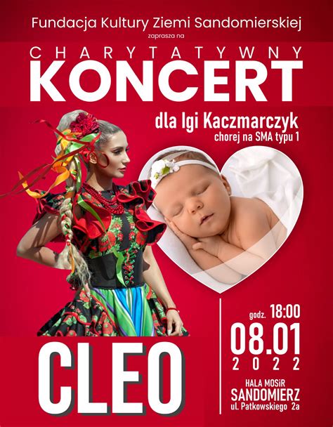 Koncert Charytatywny Dla Igi Kaczmarczyk Cleo Proanima Pl