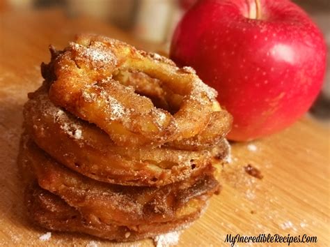 Homemade Cinnamon Apple Rings Recipe