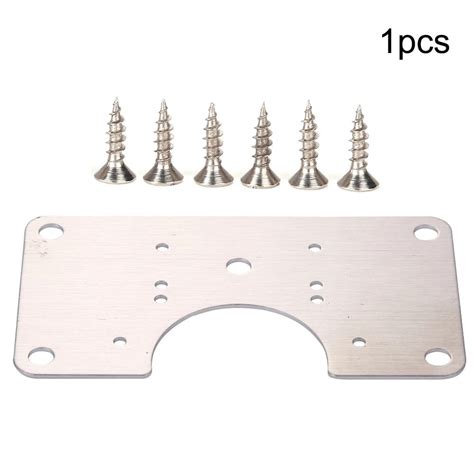 Stainless Steel Hinge Fixing Plate For Cabinet Door Repair Installer