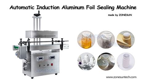 How To Use Automatic Induction Aluminum Foil Sealing Machine YouTube