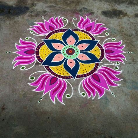 Pin by Kalaivani Vijayaprabhu on Pongal rangoli | Easy rangoli designs ...