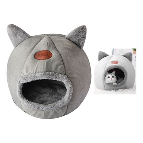 Casinha Cama Iglu Toca Tenda Cabana Para Gato Cachorro Pet Shopee Brasil