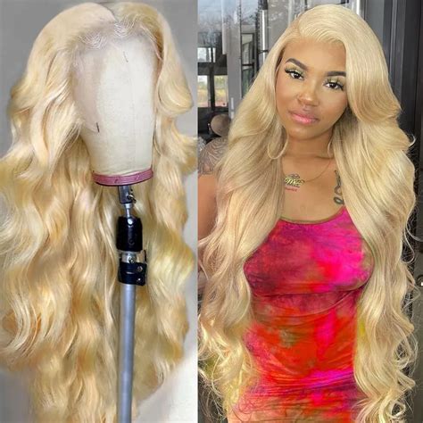 Luvin Inch Honey Blonde X Hd Lace Front Human Hair Wigs