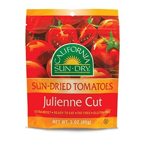 Deli Foods California Sun Dry Sun Dried Tomatoes Julienne