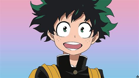 Izuku Midoriya With Big Eyes My Hero Academia, HD wallpaper | Peakpx