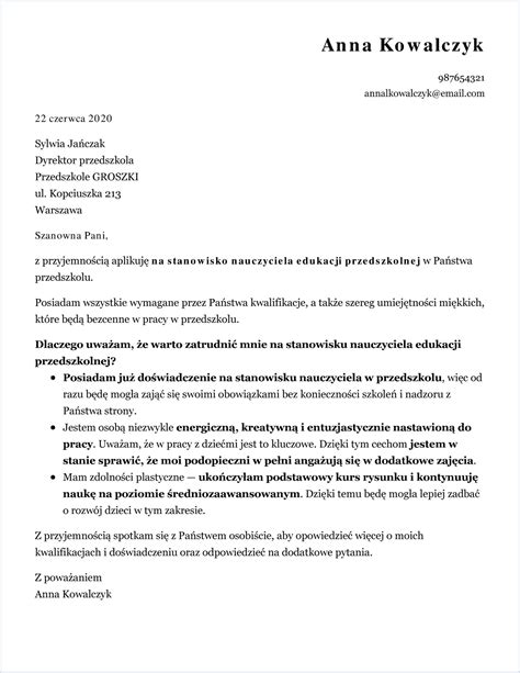 List motywacyjny szablony 20 szablonów listów do pobrania