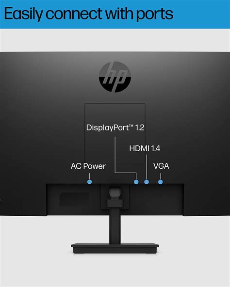 Buy HP M27ha FHD Monitor-Full HD Monitor(1920 x 1080p)- IPS Panel and ...