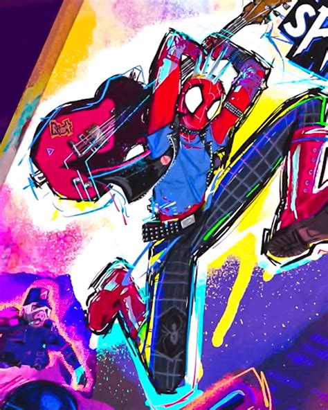 Watch Spider Verse 2 Honors Spider Punks Hobie Brown With New Tribute Video