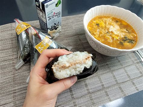 맛있는 삼각김밥 참치마요 스팸김치 스팸마요 치킨마요 만들기