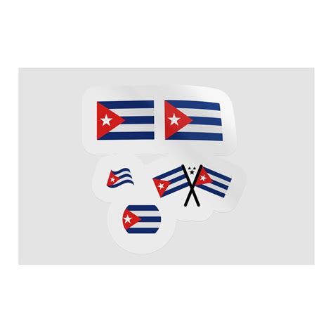 Cuba Flag Style 2 - DecalsHouse