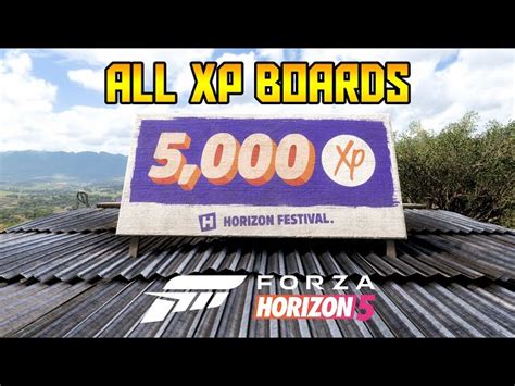 Forza Horizon 5 Xp Boards All Xp Boards Locations In Mexico