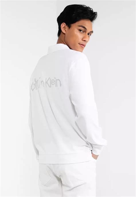 網上選購 Calvin Klein Long Sleeve Polo Shirt Calvin Klein Jeans 2024 系列