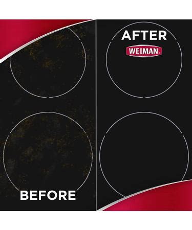 Weiman Cooktop Cleaner Kit - Glass Stove Top Polish 10 oz with ...