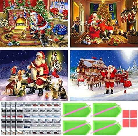 Zeyevan DIY Diamond Painting Christmas Arbre Kit 5D Sapin de Noël