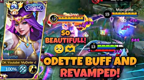 Odette Global Get Buff And Revamped Skin Auto Bantai I Odette Top