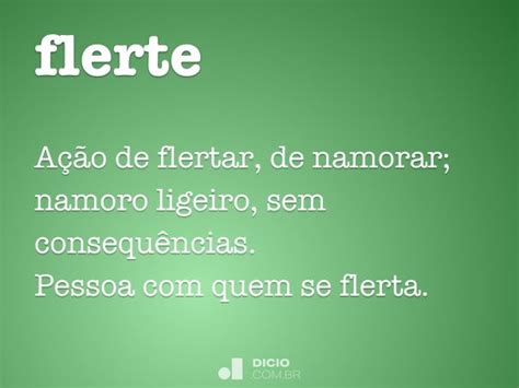 O Que Significa A Palavra Flerte
