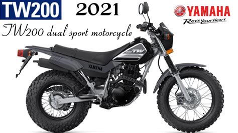 2021 New Yamaha Tw200 Dual Sport Motorcycle Youtube