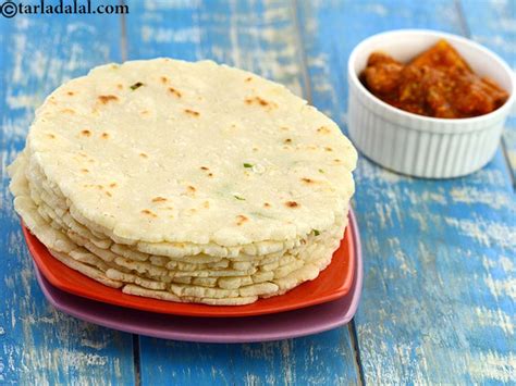 Chawal Ki Roti Rice Flour Roti Maharashtrian Masala Chawal Paratha