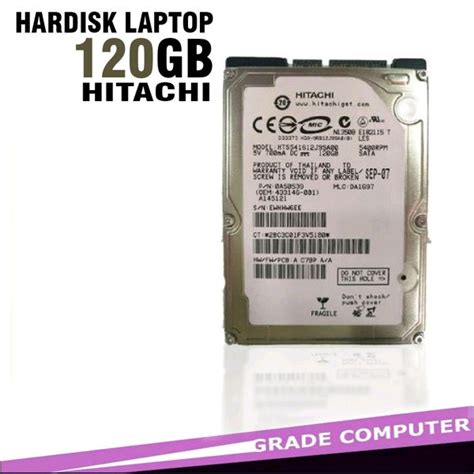 Jual Hardisk Laptop Sata Gb Di Lapak Grade Computer Bukalapak