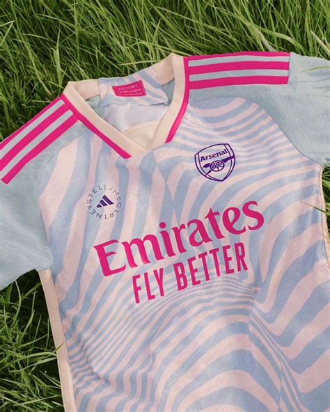 adidas and Arsenal unveil first away kit with Stella McCartney for ...