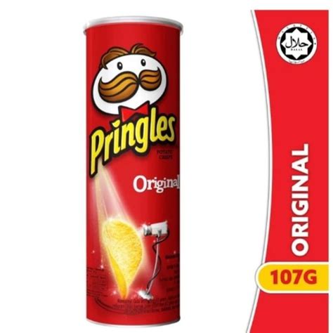 Jual PRINGLES Snack Kentang 107 Gr Original Shopee Indonesia