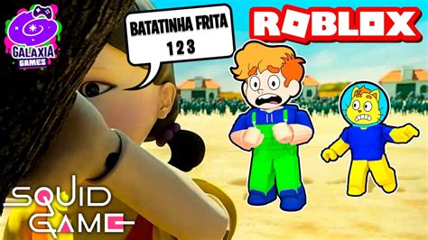 BATATINHA FRITA 1 2 3 Do ROUND 6 No ROBLOX ASTRO Squid Game