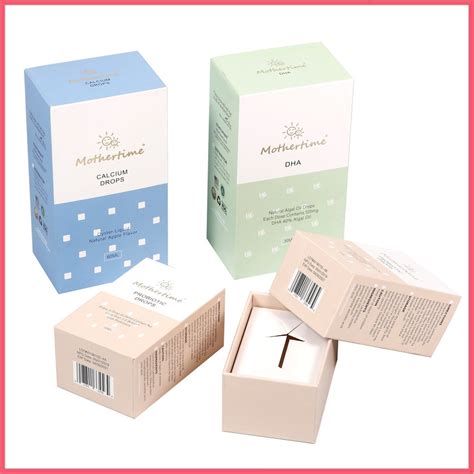 Fsc Luxury Custom Printed Cardboard Health Care Products Paper Gift