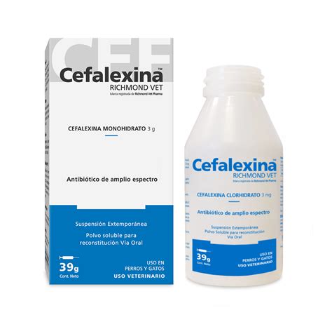 Cefalexina Suspensión Richmond Vet Pharma