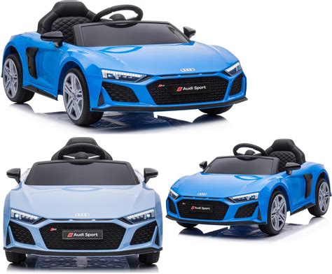 AUTO SAMOCHÓD NA AKUMULATOR DLA DZIECI AUDI R8 SPYDER NIEBIESKI