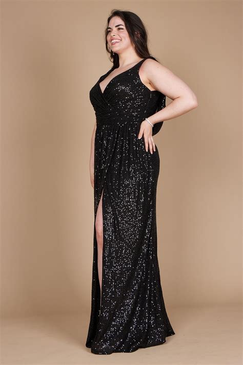 Silver Dylan & Davids Long Sleeveless Formal Dress - Formal Dresses & Gowns