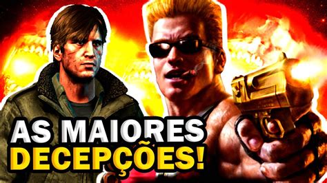 Os Jogos Mais Decepcionantes Do Ps E Xbox Parte Youtube