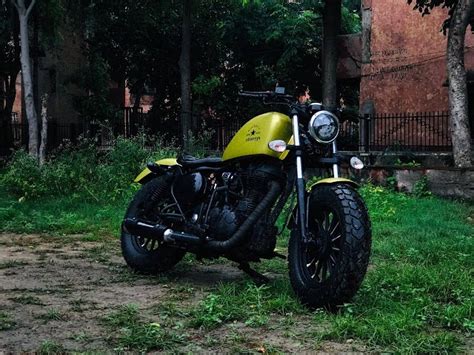 Royal Enfield Bobber This Royal Enfield Interceptor Has Been