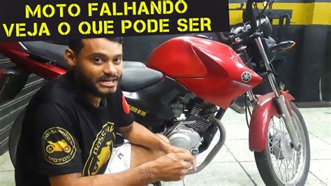 Moto Falhando Veja O Que Pode Ser YouTube