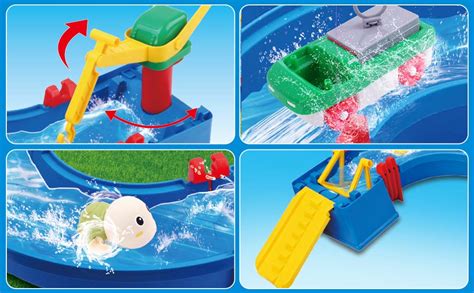 Vatos Outdoor Water Table Toy For Kids 62pcs Large Water