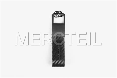 Amg Keyring Black Carbon Genuine Mercedes Amg Collection B